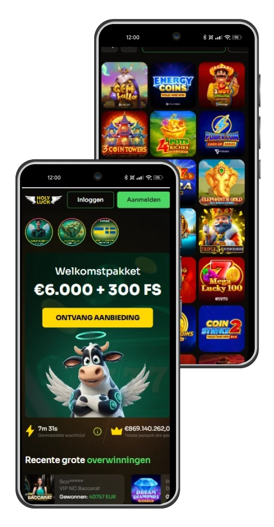 holyluck casino mobile version