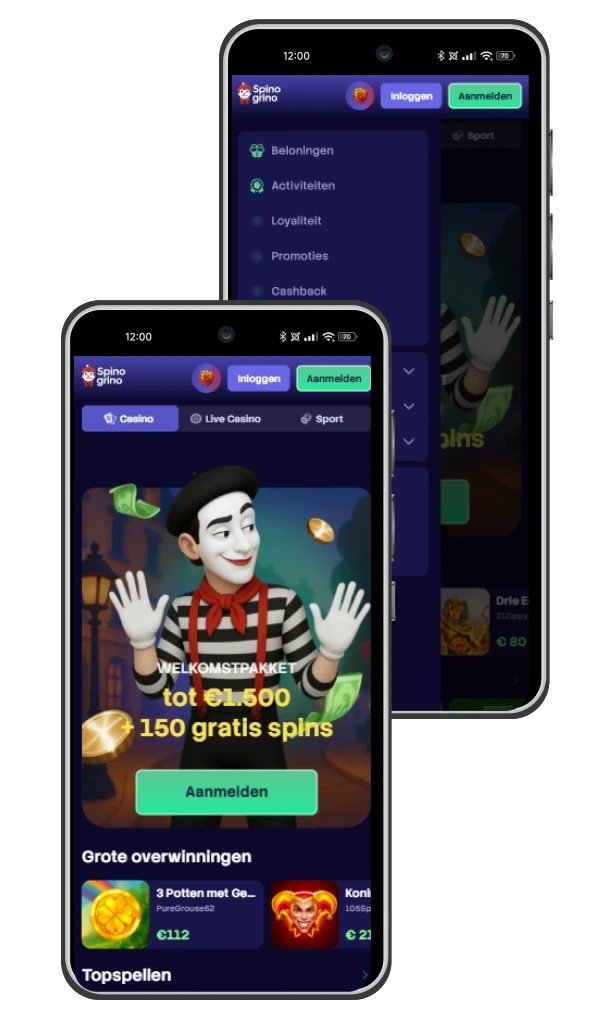 spinogrino casino mobile version