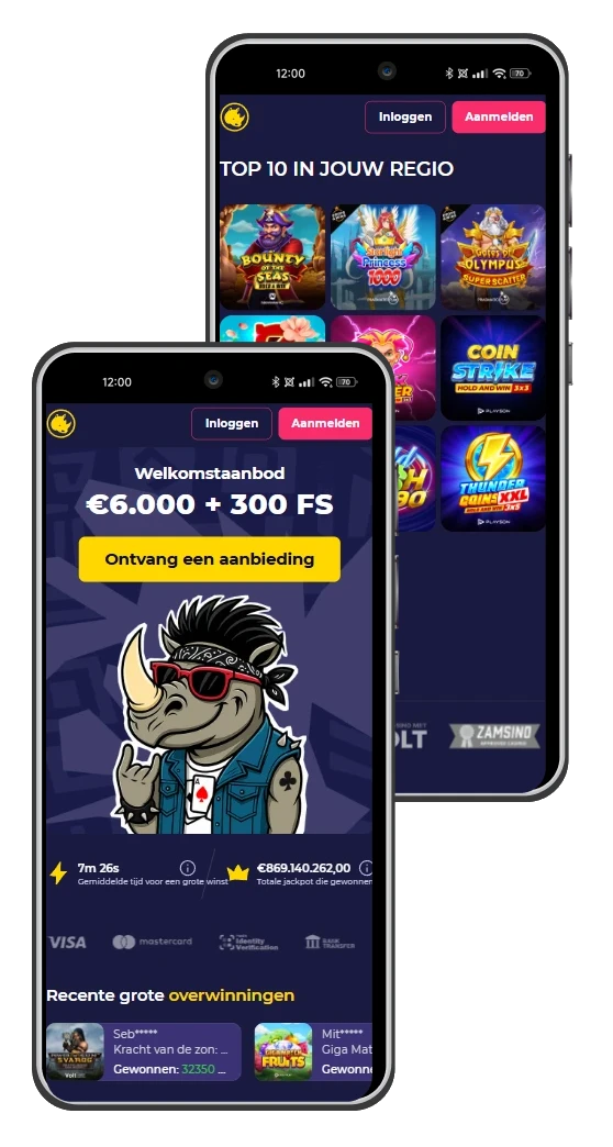 spinorhino casino mobile version